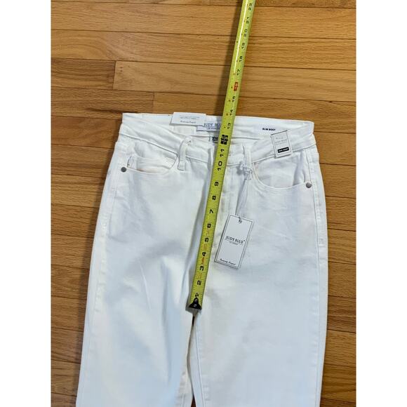 Judy Blue White High Waisted Bootcut Jeans NWT size 7/28 - Picture 5 of 6